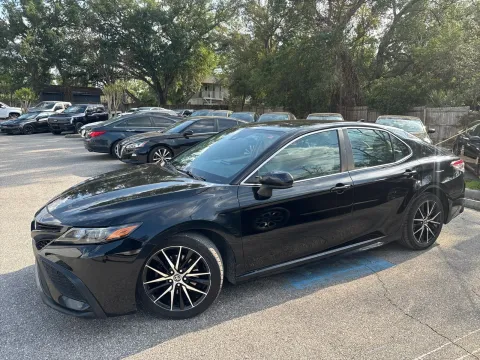 Another view of 2021 Toyota Camry SE for sale in Seffner, FL at Evo Motors