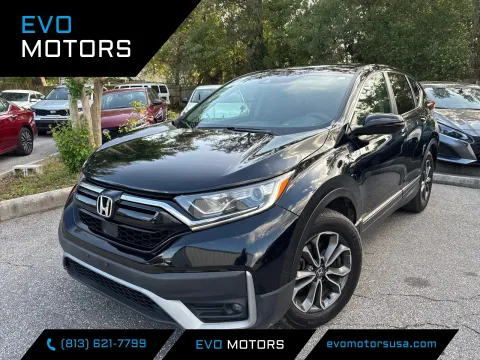 Black 2022 Honda CR-V EX AWD for sale in Seffner, FL