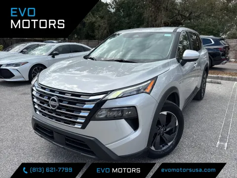 Silver 2025 Nissan Rogue SV AWD for sale in Seffner, FL