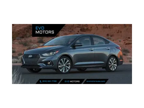 Black 2020 Hyundai Accent SEL for sale in Seffner, FL