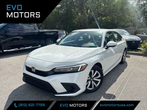 Blue 2023 Honda Civic Sedan LX for sale in Seffner, FL