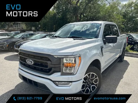 Gray 2022 Ford F-150 XLT Crew Cab w/SPORT APPEARANCE PACKAGE for sale in Seffner, FL