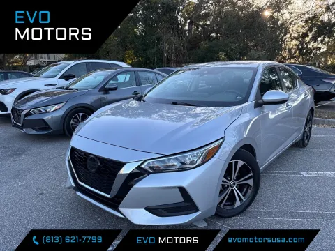 Silver 2023 Nissan Sentra SV for sale in Seffner, FL