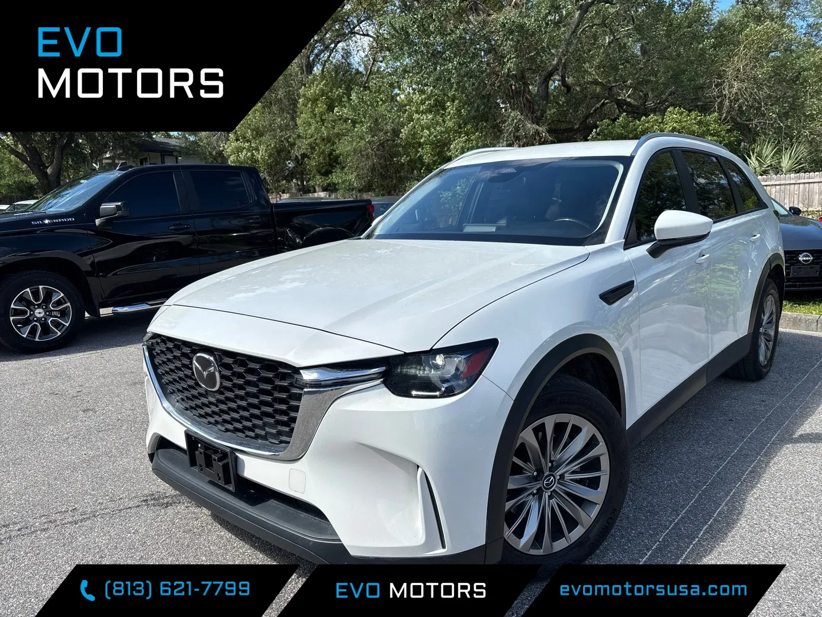White 2024 Mazda CX-90 3.3 Turbo Select for sale in Seffner, FL