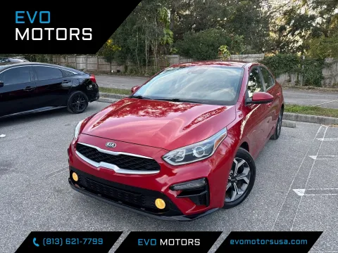 Red 2020 Kia Forte LXS for sale in Seffner, FL