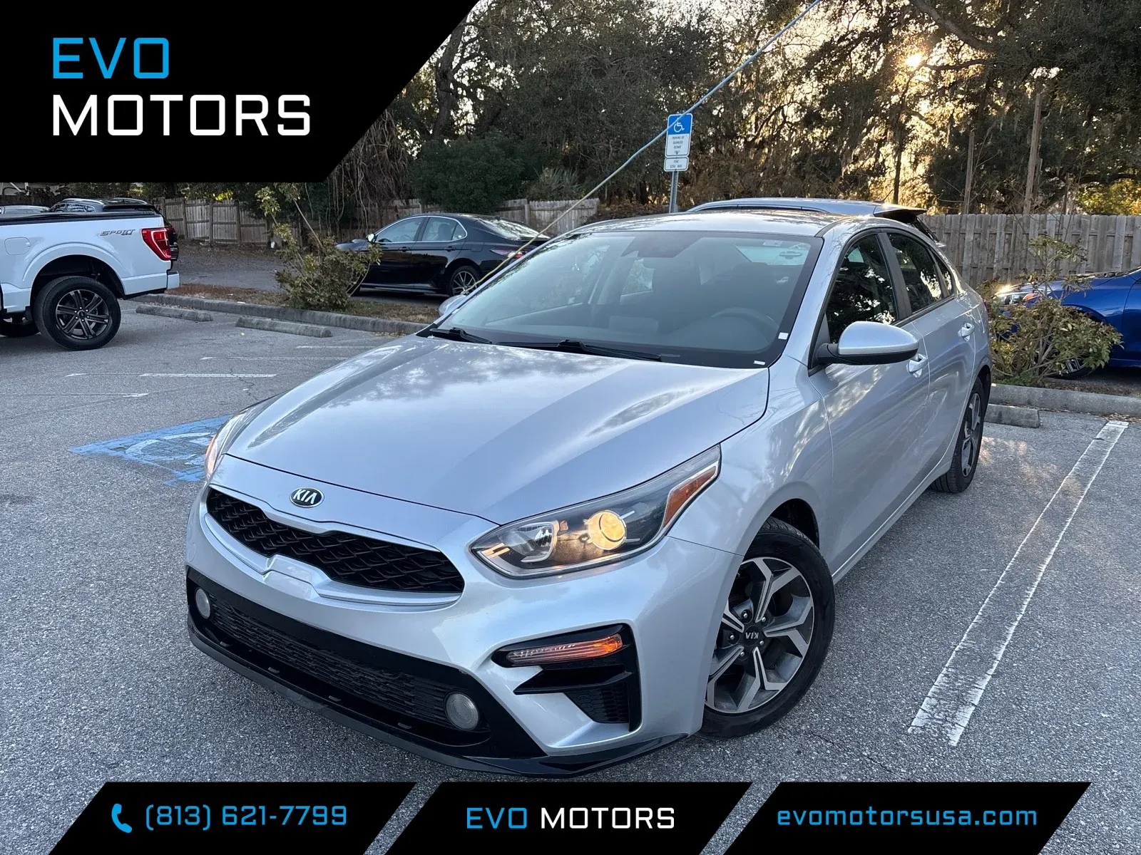 Gray 2020 Kia Forte LXS for sale in Seffner, FL