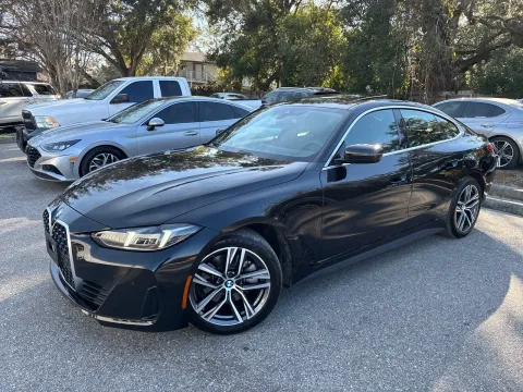 Photos of 2025 BMW 4 Series 430i xDrive Gran Coupe w/PREMIUM PKG. for sale in Seffner, FL at Evo Motors