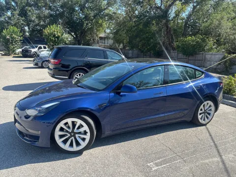 Another view of 2022 Tesla Model 3 Long Range for sale in Seffner, FL at Evo Motors