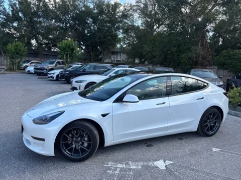 Another view of 2021 Tesla Model 3 Long Range for sale in Seffner, FL at Evo Motors