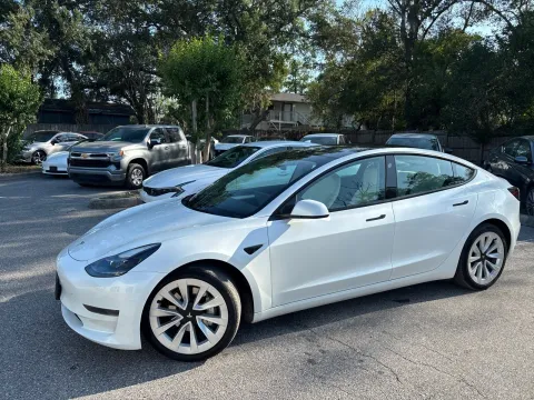 Another view of 2023 Tesla Model 3 for sale in Seffner, FL at Evo Motors