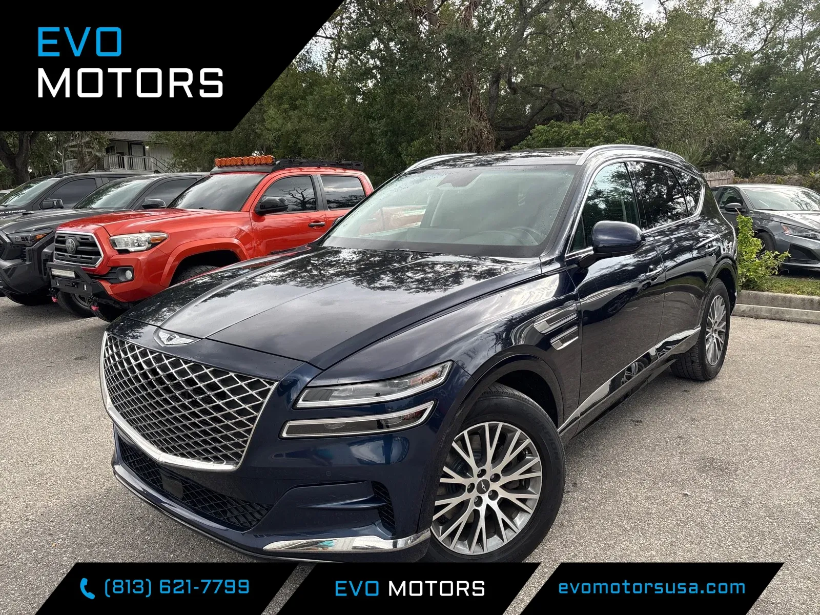 Blue 2024 Genesis GV80 AWD for sale in Seffner, FL