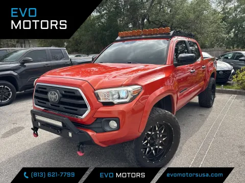Red 2018 Toyota Tacoma SR5 for sale in Seffner, FL