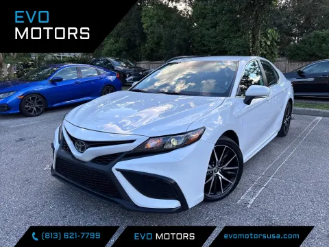 White 2024 Toyota Camry SE for sale in Seffner, FL