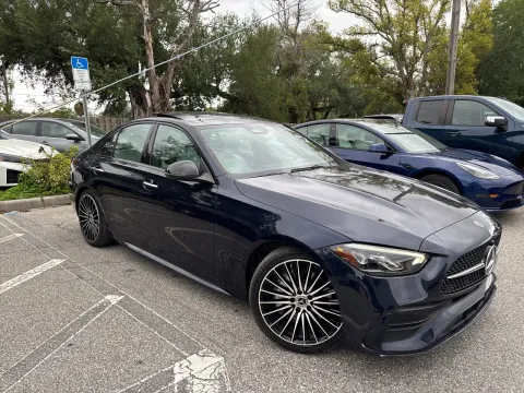 More photos of 2023 Mercedes-Benz C-Class C 300 AMG LINE W/NIGHT PACKAGE** at Evo Motors, FL