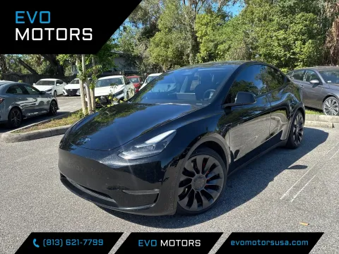 Black 2023 Tesla Model Y Performance for sale in Seffner, FL