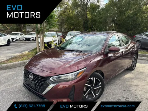 Red 2024 Nissan Sentra SV for sale in Seffner, FL