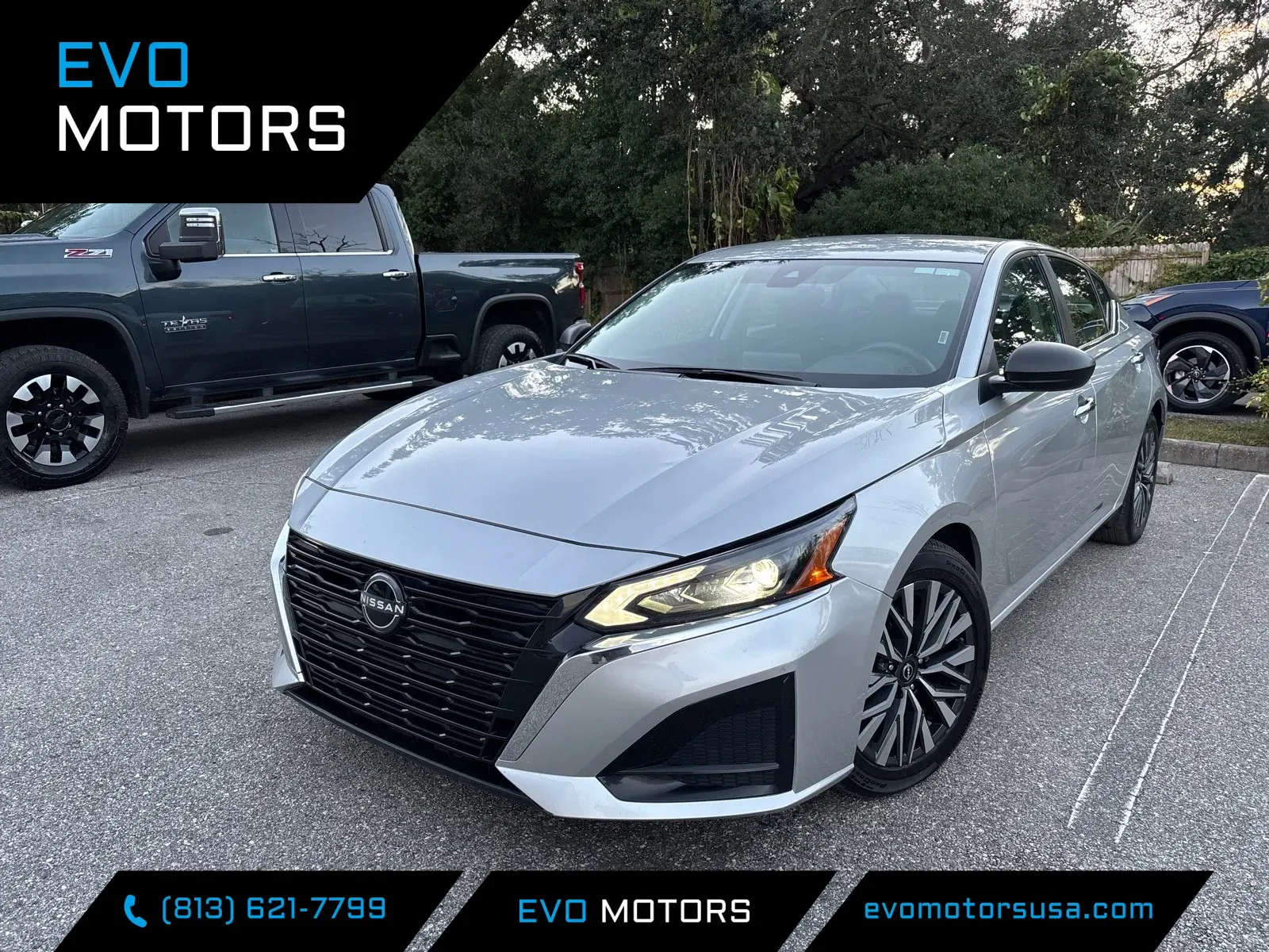 Silver 2024 Nissan Altima 2.5 SV for sale in Seffner, FL