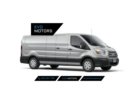 Gray 2018 Ford Transit Van CARGO 3.7L LOW ROOF for sale in Seffner, FL