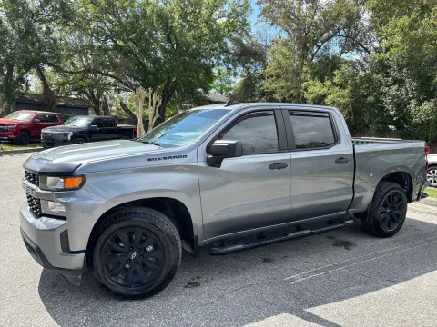 Another view of 2019 Chevrolet Silverado 1500 Custom Crew Cab V8 W/20IN WHEELS for sale in Seffner, FL at Evo Motors