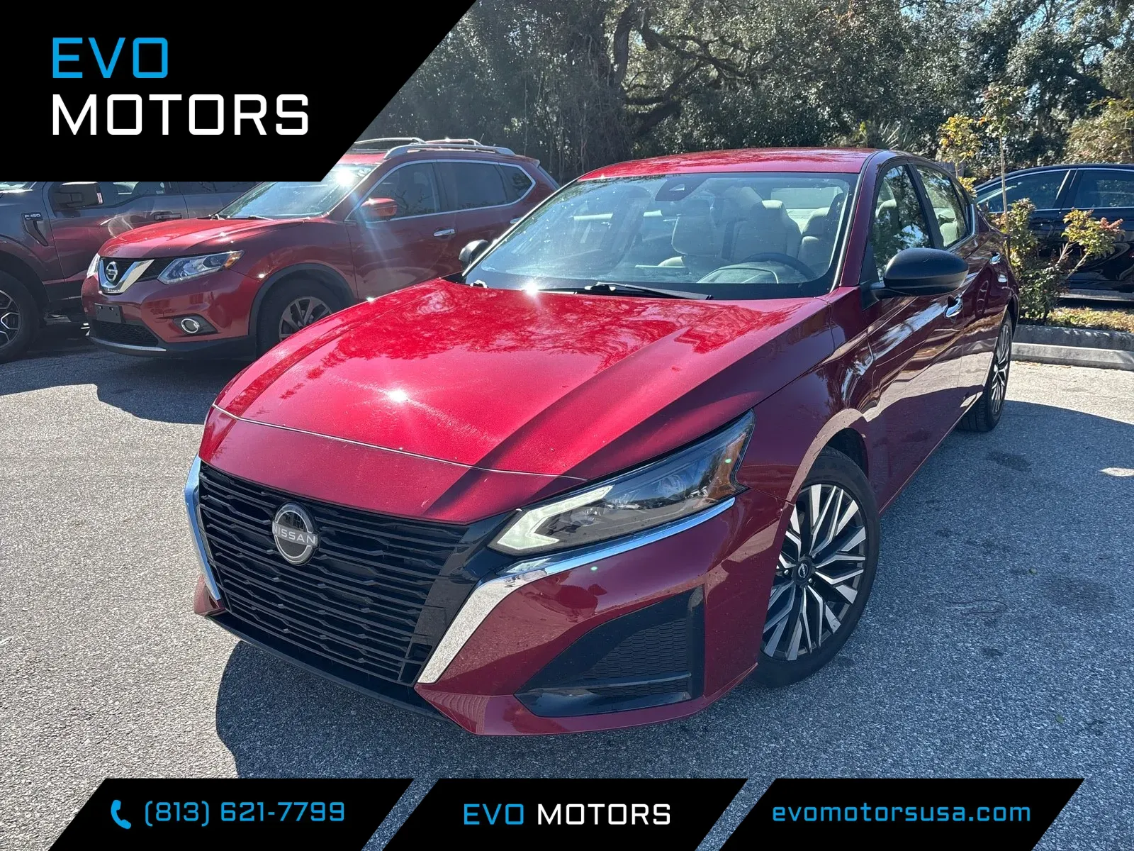 Red 2025 Nissan Altima SV for sale in Seffner, FL