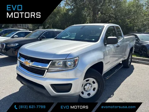 Blue 2018 Chevrolet Colorado 2WD Work Truck for sale in Seffner, FL