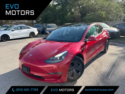 Red 2023 Tesla Model 3 for sale in Seffner, FL