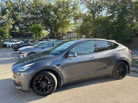 Another view of 2021 Tesla Model Y Long Range for sale in Seffner, FL at Evo Motors
