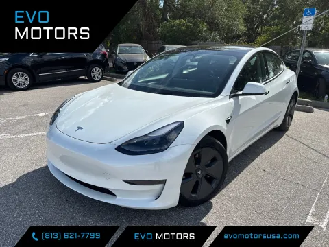 White 2023 Tesla Model 3 for sale in Seffner, FL
