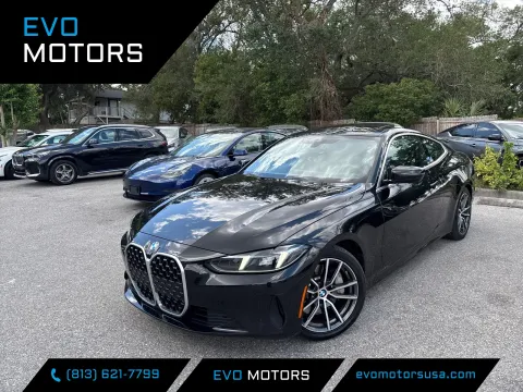 Black 2025 BMW 4 Series 430i for sale in Seffner, FL