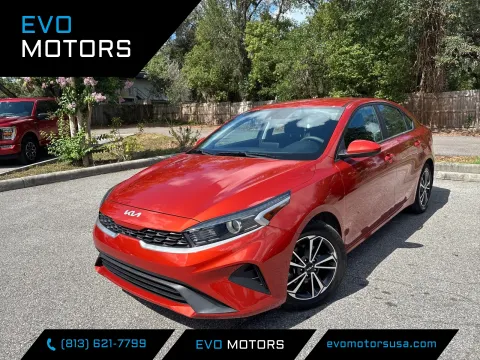 Orange 2022 Kia Forte LXS for sale in Seffner, FL