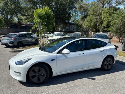 Another view of 2023 Tesla Model 3 for sale in Seffner, FL at Evo Motors