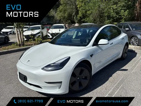 White 2023 Tesla Model 3 for sale in Seffner, FL