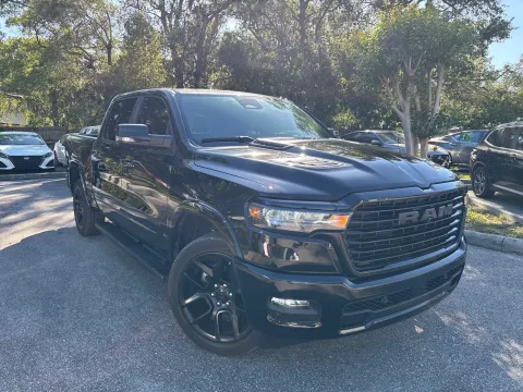 More photos of 2025 Ram 1500 Laramie Crew Cab 4X4 Night Edition at Evo Motors, FL
