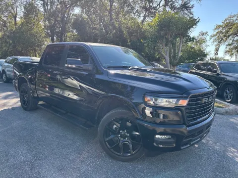 More photos of 2025 Ram 1500 Laramie Crew Cab 4X4 Night Edition at Evo Motors, FL