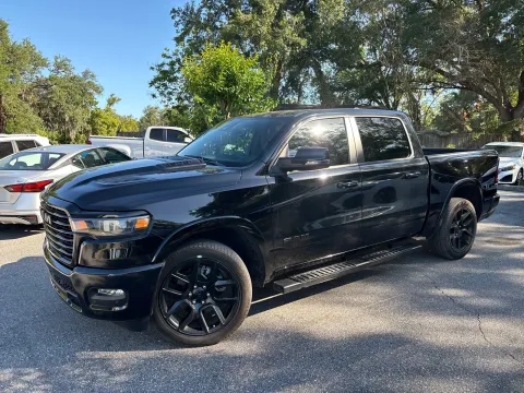 Another view of 2025 Ram 1500 Laramie Crew Cab 4X4 Night Edition for sale in Seffner, FL at Evo Motors