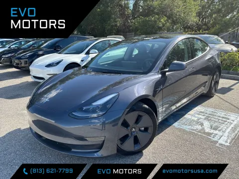 Silver 2023 Tesla Model 3 for sale in Seffner, FL