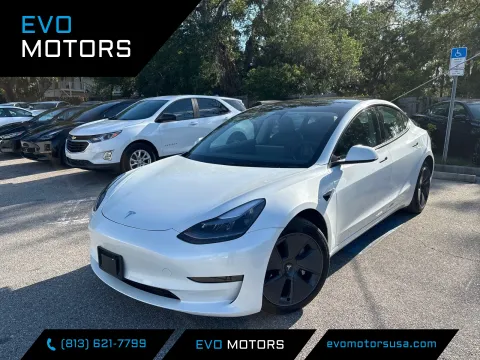 White 2023 Tesla Model 3 for sale in Seffner, FL