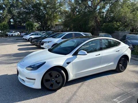 Another view of 2023 Tesla Model 3 for sale in Seffner, FL at Evo Motors
