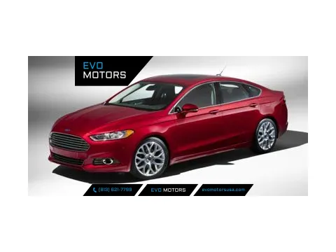 Blue 2014 Ford Fusion S for sale in Seffner, FL