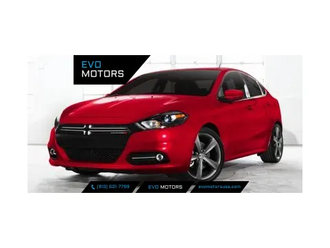 Blue 2015 Dodge Dart Limited for sale in Seffner, FL