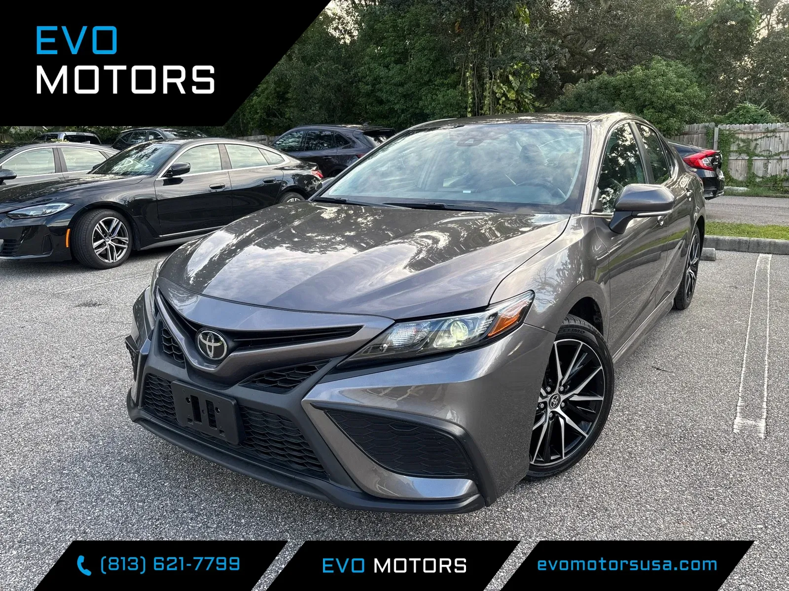 Gray 2024 Toyota Camry SE for sale in Seffner, FL