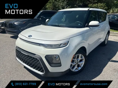 Black 2020 Kia Soul S for sale in Seffner, FL