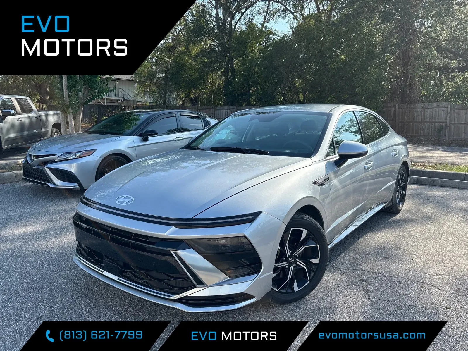 Silver 2024 Hyundai Sonata SEL for sale in Seffner, FL