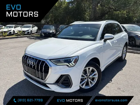 White 2023 Audi Q3 S line Premium for sale in Seffner, FL