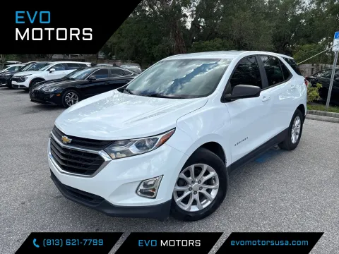 White 2020 Chevrolet Equinox LS for sale in Seffner, FL