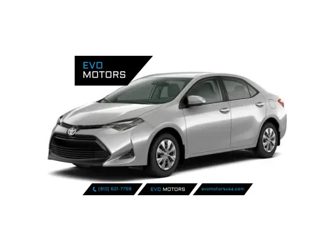 Red 2018 Toyota Corolla L for sale in Seffner, FL