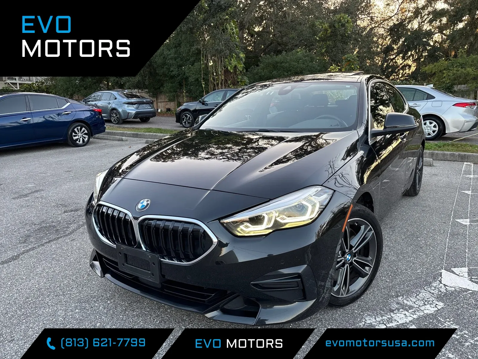 Black 2024 BMW 2 Series 228i xDrive w/CONVENIENCE PKG. PANO SUNR. for sale in Seffner, FL