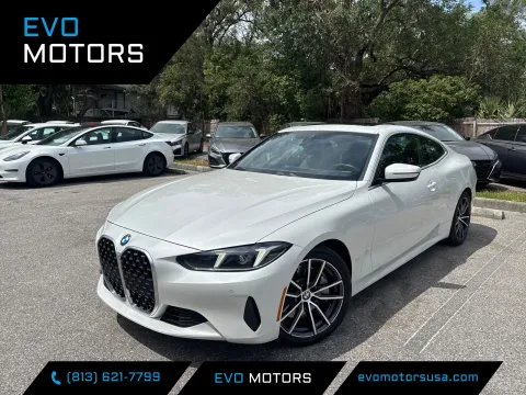 White 2025 BMW 4 Series 430i for sale in Seffner, FL