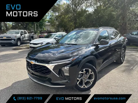 Black 2025 Chevrolet Trax LT for sale in Seffner, FL