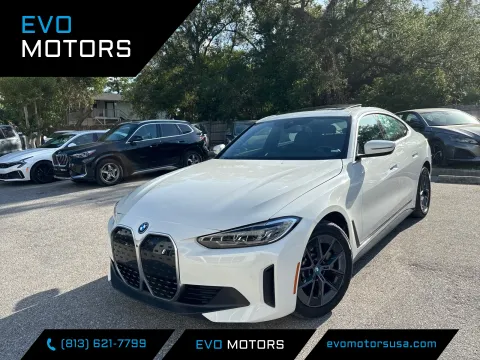 White 2024 BMW i4 eDrive40 for sale in Seffner, FL